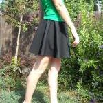 Custom made womens black ci..